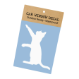 Playing Cat Car Sticker Online Sale