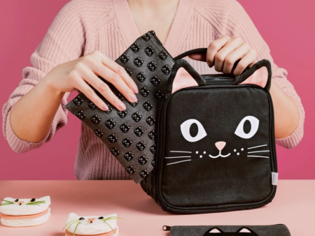 Black Cat Lunch Bag Cheap