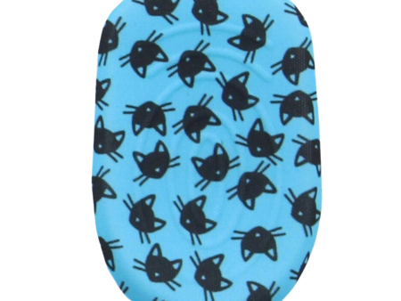 Black Cat Heel Cushions on Sale