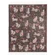 In Bloom Cat Throw Blanket Online Sale