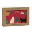 Merry Christmas Cat Cards (Set of 8) Online Hot Sale