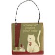 Sassy Cats Christmas Ornaments (Set of 5) For Cheap