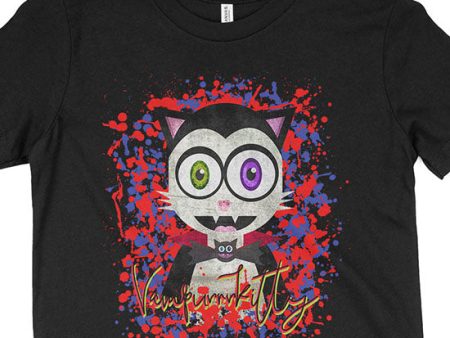 Vampurrrkitty  Vampire Cat Youth T-Shirt Online Sale