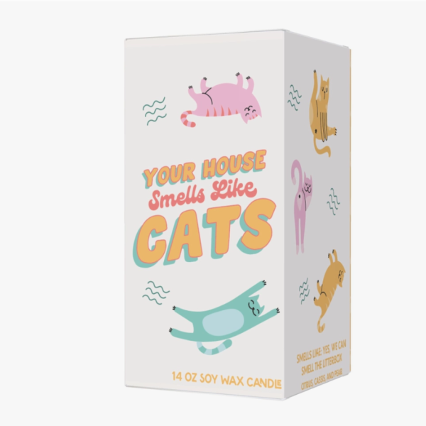 Your House Smells Like Cats Candle Sale