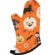 Halloween Oven Mitts (Set Of 2) For Sale