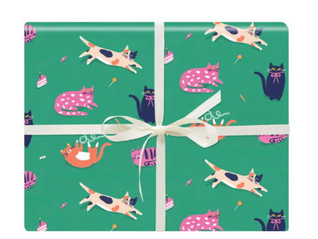 Candy Cats Gift Wrap Online