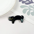 Black Cat Hair Clip Cheap