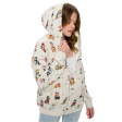 Winter Cats Zip Up Hoodie Fashion