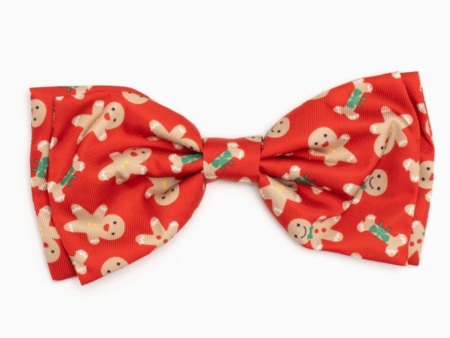 Gingerbread Men Bow Tie Hot on Sale