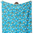 Rainbow Friends  Happy Animals Throw Blanket Fashion