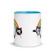 LisetteArt Shop - Logo Coffee Mug with Color Accents Fashion