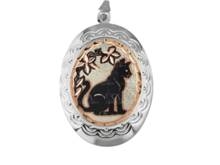 Black Cat Locket Sale