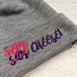 Soy Cheese  Vegan Cuffed Beanie Hat Hot on Sale