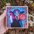 Do You Like Scary Moovies  Scream Parody Sign on Wood Block For Sale