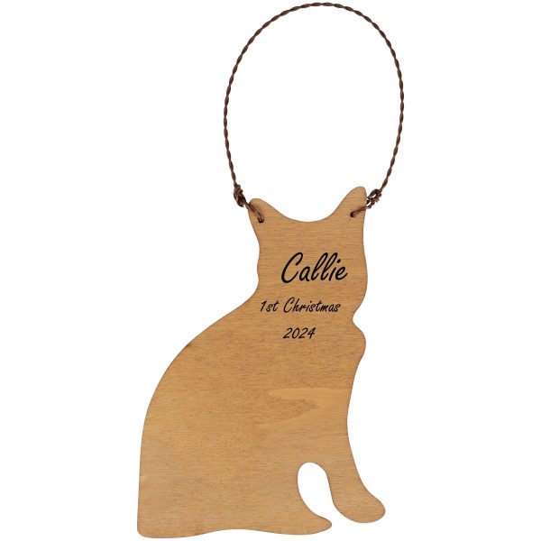 Tabby Cat Christmas Tree Ornament Online Hot Sale