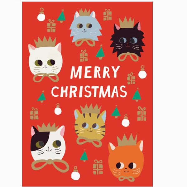 Merry Christmas Cat Cards Online Hot Sale