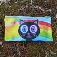 Somemeow over the Rainbow  Small Zipper Pouch - Black Cat Pencil Case - Makeup Bag Hot on Sale