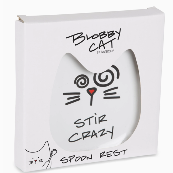 Stir Crazy Cat Spoon Rest Hot on Sale