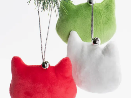 Velvet Cat Christmas Tree Ornaments Fashion