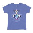 The Future is Vegan  Cow with Crystal Ball Kids T-Shirt Online Hot Sale