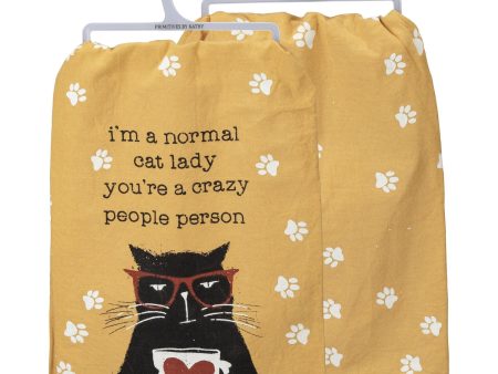 Normal Cat Lady Kitchen Towel Supply