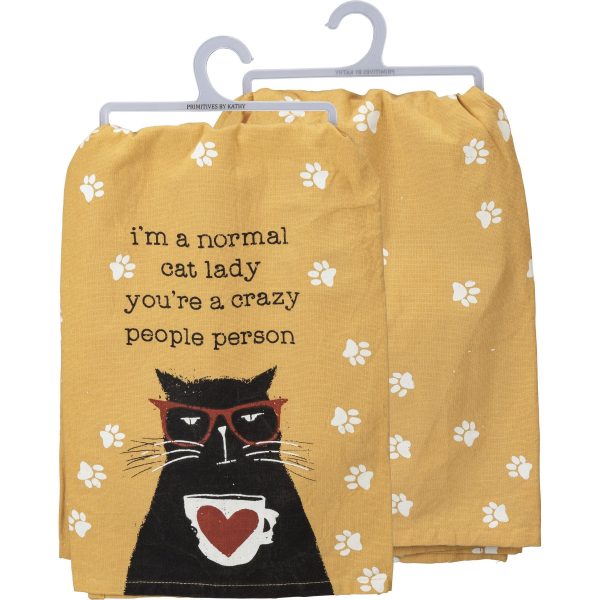 Normal Cat Lady Kitchen Towel Supply