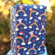 Rainbow Friends - Holidays  Cute Animals in Santa Hats, Recyclable Wrapping Paper Sheets Supply