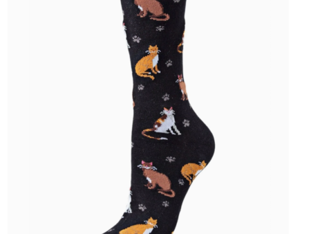 Bamboo Cat Socks Cheap