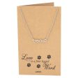 Love Paw Prints Necklace For Cheap