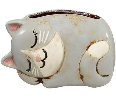 Sleepy Cat Planter Sale