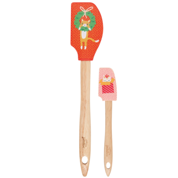 Let It Meow Cat Christmas Spatulas (Set of 2) Cheap