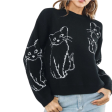 Black Cat Sweater For Discount