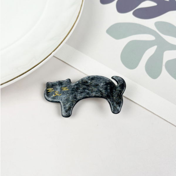 Gray Cat Hair Clip on Sale