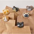 Tabby Cat Bag Clips (Set of 6) For Sale