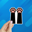 Toe Beans Sticker - Black Cat Sale