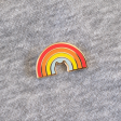 Over The Rainbow Cat Pin For Sale