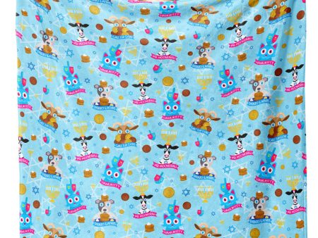 Hanukkah Friends  Hanukkah Animals Throw Blanket Cheap