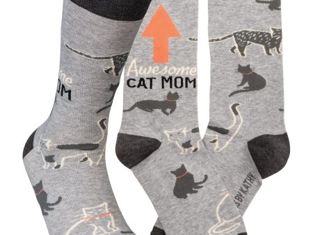 Awesome Cat Mom Socks on Sale