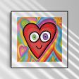 Pop Heart  Art Print Cheap