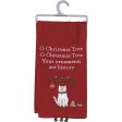 Your Ornaments Are History Cat Christmas Towel Online