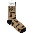 Less People More Cats Socks For Discount