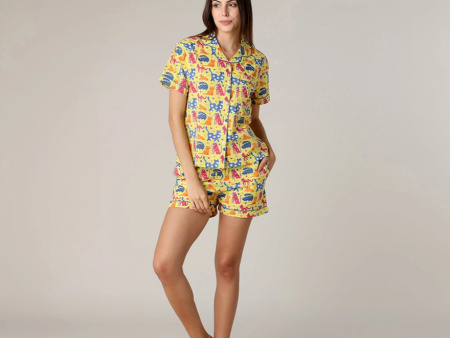 Happy Cats PJ Set Hot on Sale