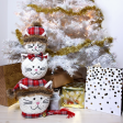 Festive Felines Stacked Cats For Cheap