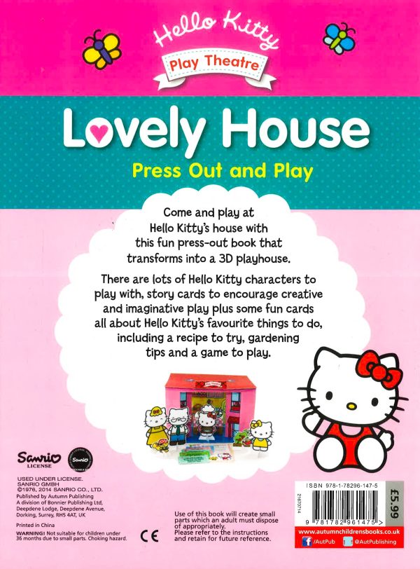 Hello Kitty Play Theatre Lovely House For Discount