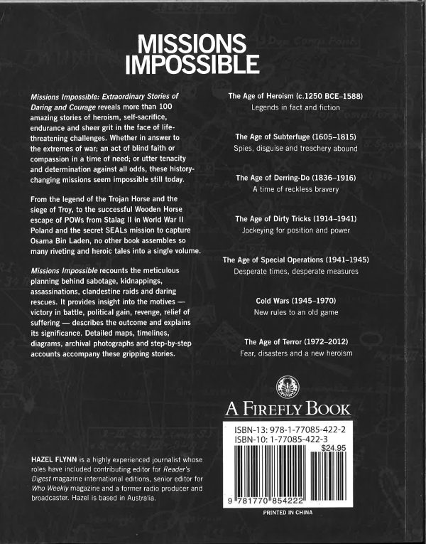 Missions Impossible: Extraordinary Stories Of Daring And Courage For Sale