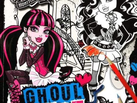 Monster High Ghoul Spirit Doodle Book Sale