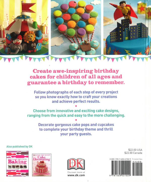 Step-By-Step Kids  Birthday Cakes Online